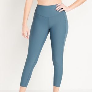Old Navy High Rise Powersoft Ribbed Leggings Size Small